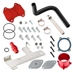 2010-2024 6.7L Cummins EGR Delete Kit (Red) for Dodge Ram 2500/3500 | EngineGo