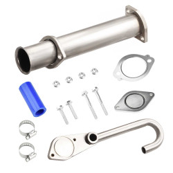2003-2007 Ford 6.0L Powerstroke EGR Valve & Cooler Delete Kit with Up-Pipe for F250/F350/F450/F550 Super Duty | EngineGo