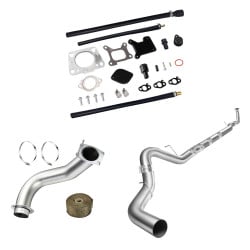 2017-2023 L5P 6.6L Duramax EGR/DPF/DOC Delete Kit 5" Downpipe-Back w/o Muffler, Downpipe | EngineGo