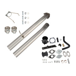 2013-2018 6.7L Cummins DPF & Cat Delete Pipe & EGR Delete Kit | EngineGo