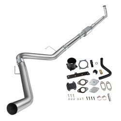2013-2018 6.7L Cummins Turbo-Back 5" Exhaust with Muffler DPF Delete & EGR Delete Kit | EngineGo