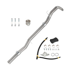 2011-Early 2015 6.6L Duramax LML DPF/EGR Delete Black Plate Version | EngineGo