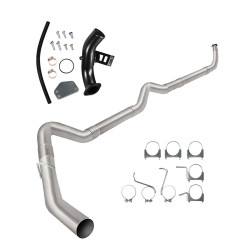 6.6L Duramax LLY CAT/EGR Delete Kit w/ Intake for 2004.5-2005 Chevy Silverado/GMC Sierra 2500/3500 HD