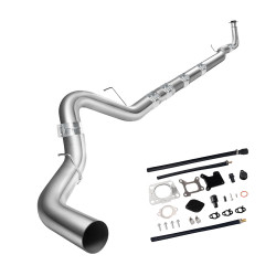 2017-2019 6.6 Duramax L5P Downpipe-Back 5" & EGR Delete Kit Chevy Silverado/GMC Sierra 2500/3500HD