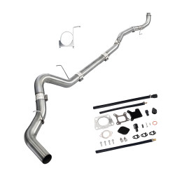 2017-2019 6.6 Duramax L5P Downpipe-Back 4" & EGR Delete Kit Chevy Silverado/GMC Sierra 2500/3500HD